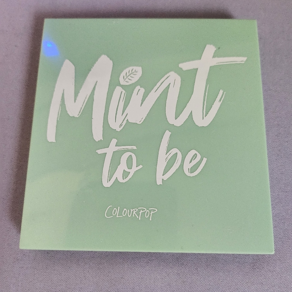 Colourpop Mint To Be Palette